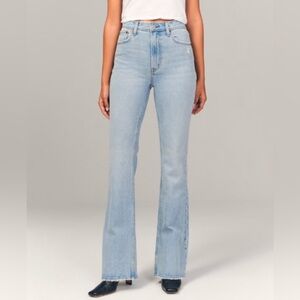 Abercrombie & Fitch Light Blue Flare Jeans